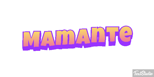 Mamante Effetto testo