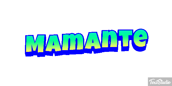 Mamante Effetto testo