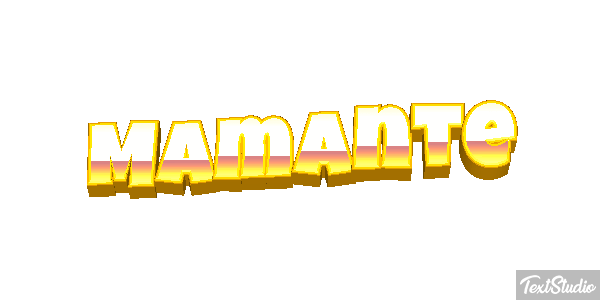 Mamante Effetto testo