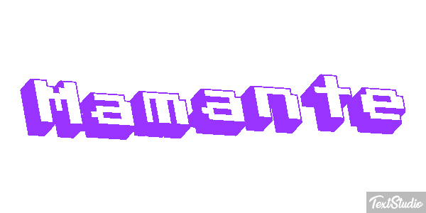 Mamante Effetto testo