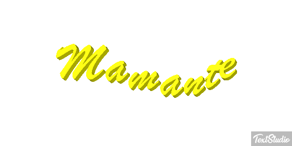 Mamante Effetto testo