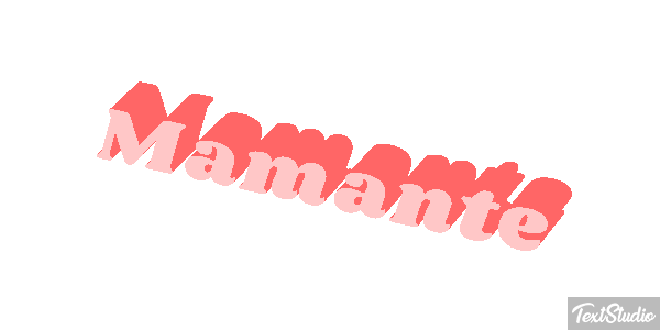 Mamante Effetto testo