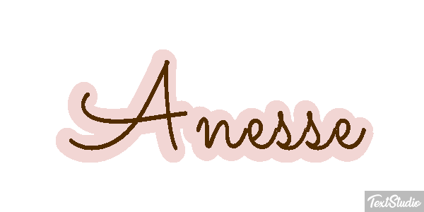 Ânesse Effet de texte