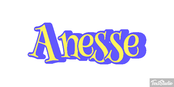 Ânesse Effet de texte