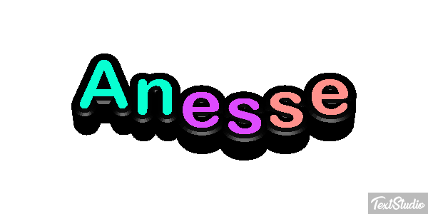 Ânesse Effet de texte