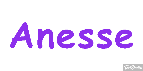 Ânesse Effet de texte
