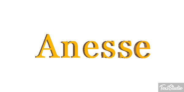 Ânesse Effet de texte