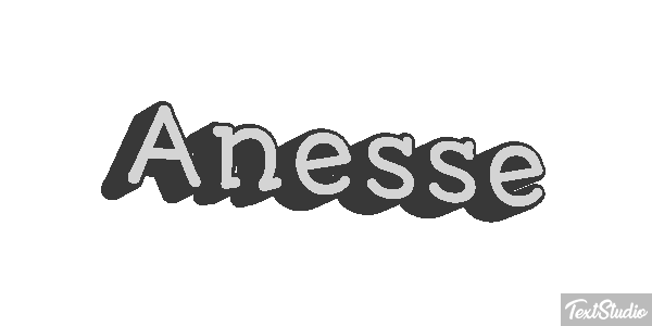 Ânesse Effet de texte