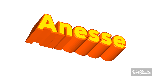 Ânesse Effet de texte