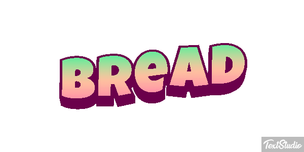 Bread Text effect