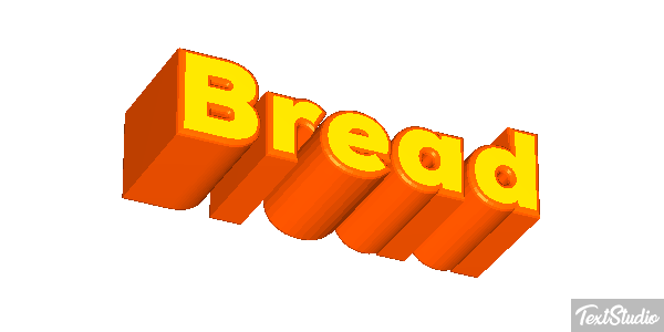 Bread Text effect
