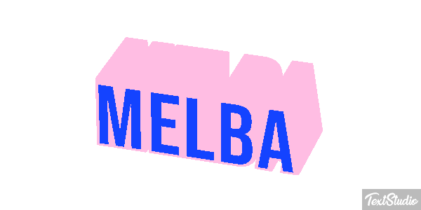 Melba Texteffekt