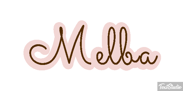 Melba Texteffekt