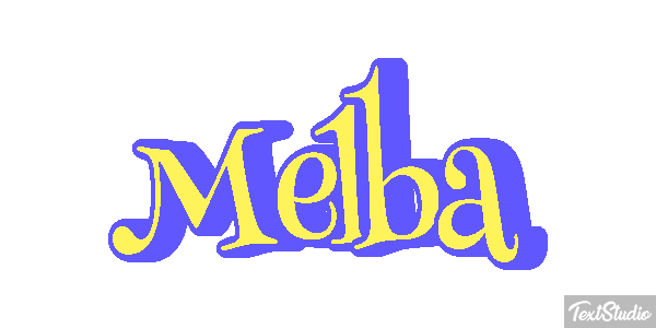 Melba Texteffekt