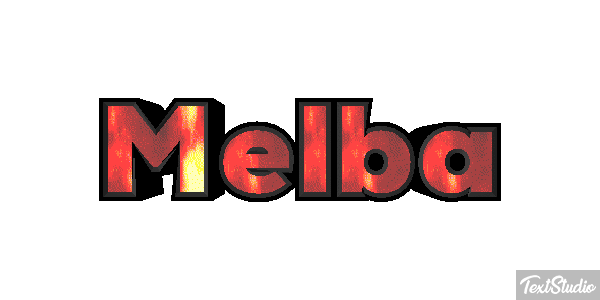 Melba Texteffekt