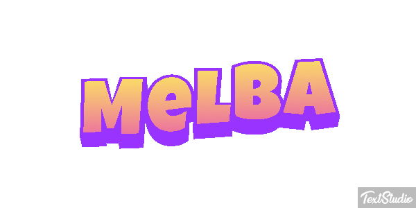 Melba Texteffekt