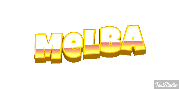 Melba Texteffekt