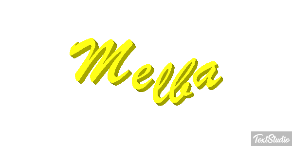 Melba Texteffekt