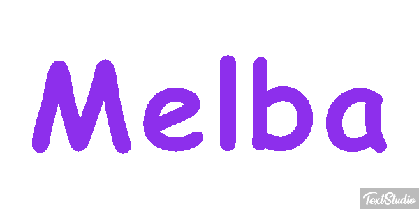 Melba Texteffekt