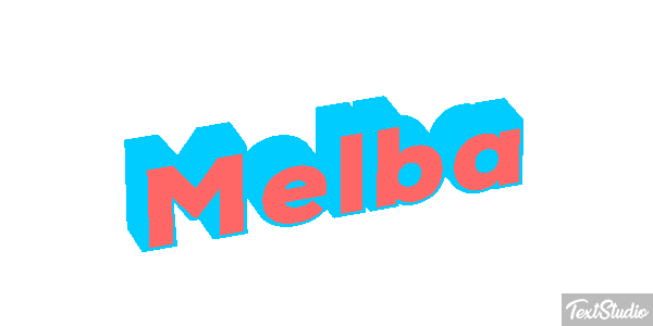 Melba Texteffekt