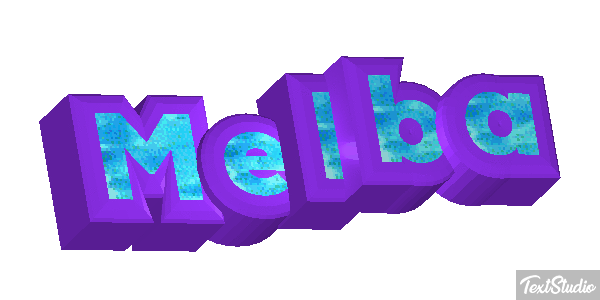 Melba Texteffekt