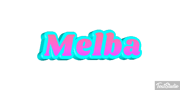 Melba Texteffekt