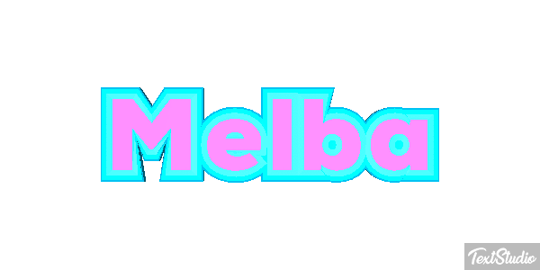 Melba Texteffekt