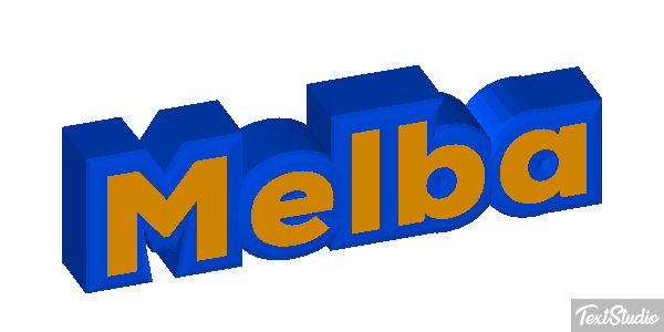 Melba Texteffekt