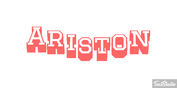 Ariston Text effect