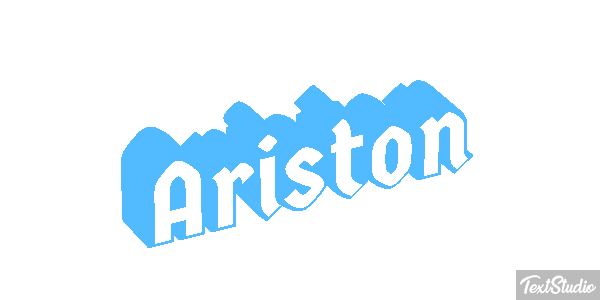 Ariston Text effect