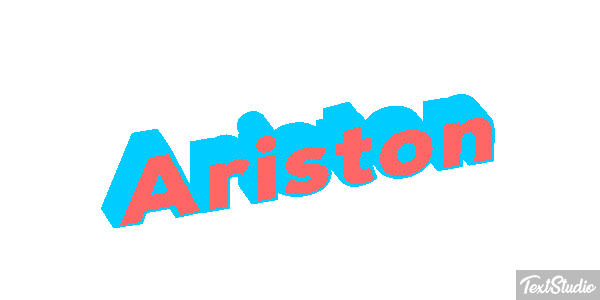 Ariston Text effect