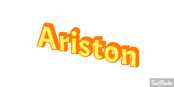 Ariston Text effect