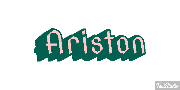 Ariston Text effect