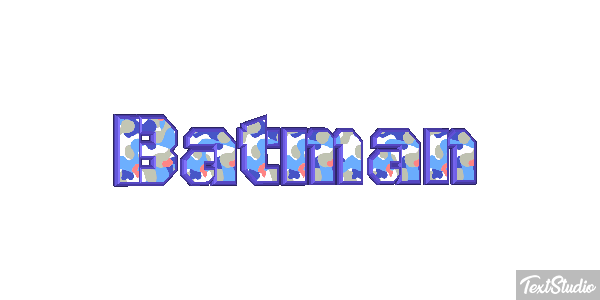 Batman Text effect