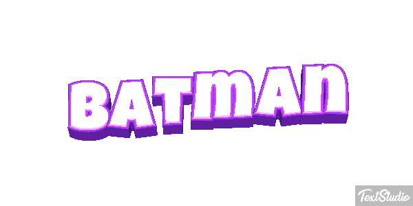 Batman Text effect