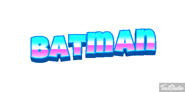Batman Text effect