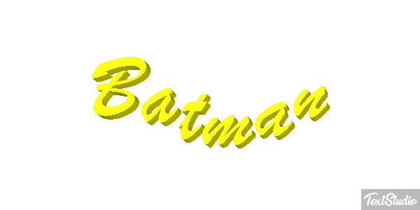 Batman Text effect