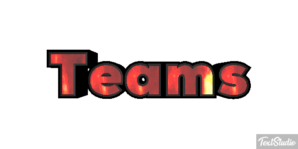 Teams Texteffekt