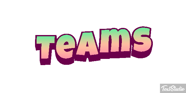 Teams Texteffekt