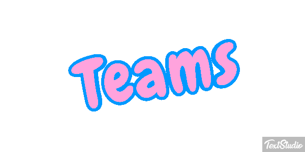 Teams Texteffekt