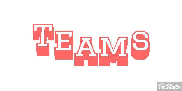 Teams Texteffekt