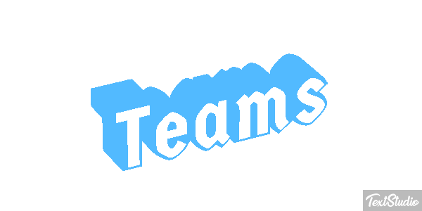 Teams Texteffekt