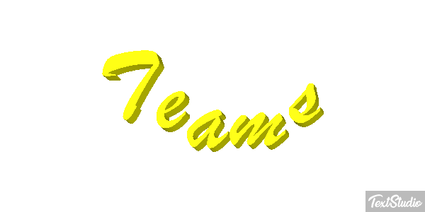 Teams Texteffekt