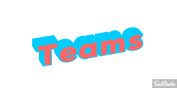 Teams Texteffekt