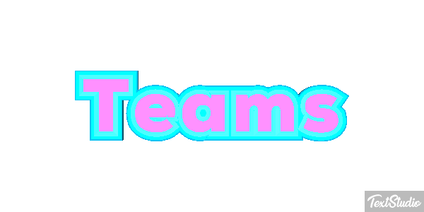 Teams Texteffekt