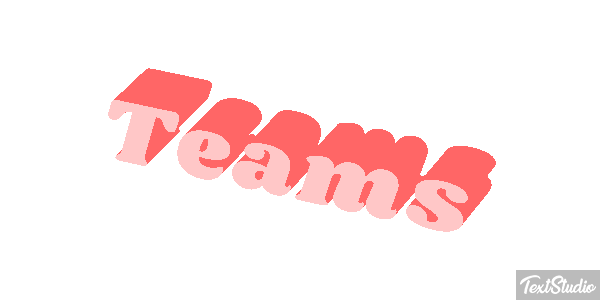 Teams Texteffekt