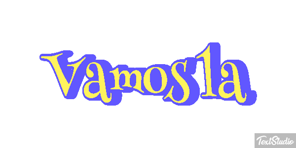 Vamos lá Tekst effect