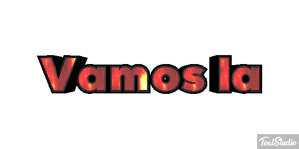 Vamos lá Tekst effect