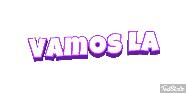 Vamos lá Tekst effect
