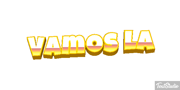 Vamos lá Tekst effect